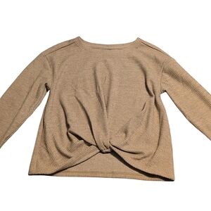 NWT Old Navy taupe ribbed soft sweater size medium 8
